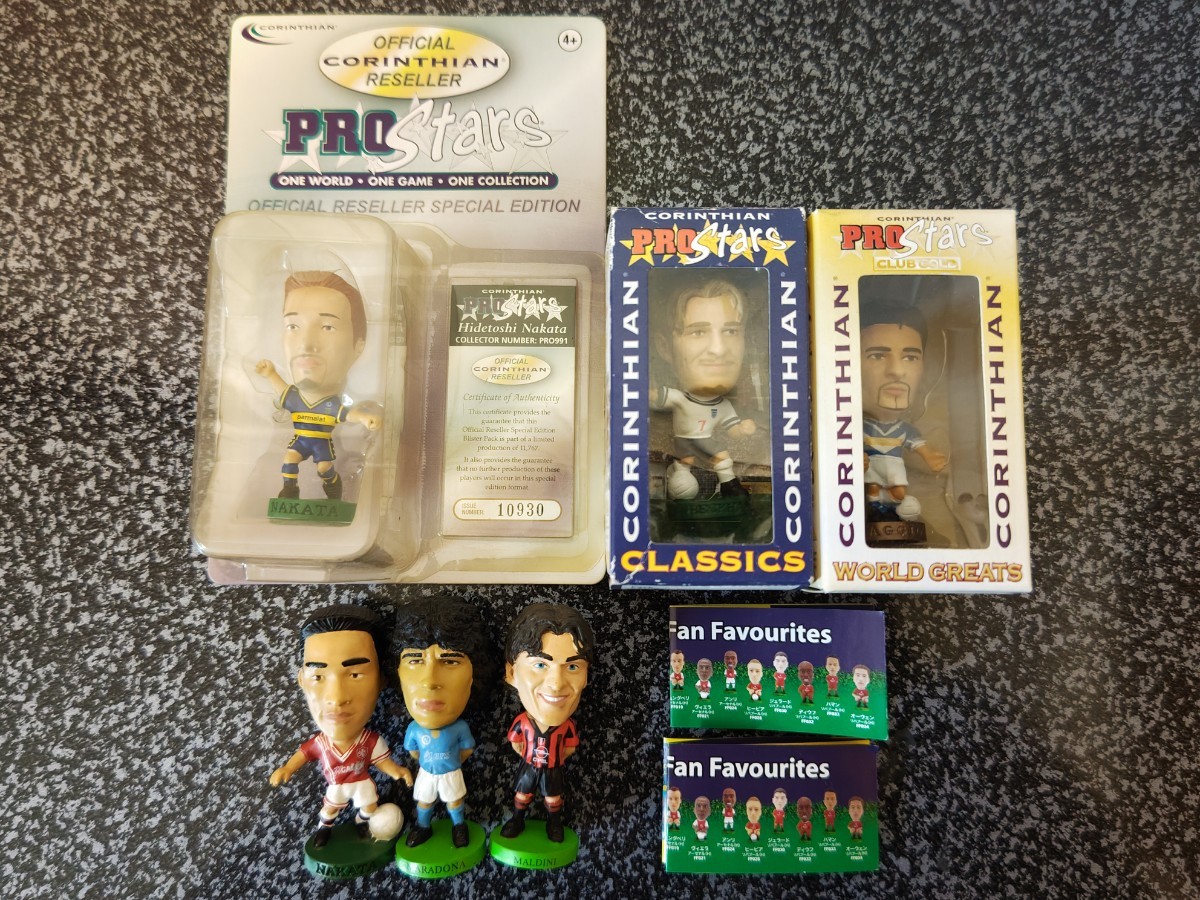 コリンシアン ワールドレジェンド バッジョ プラティニ 16体セット