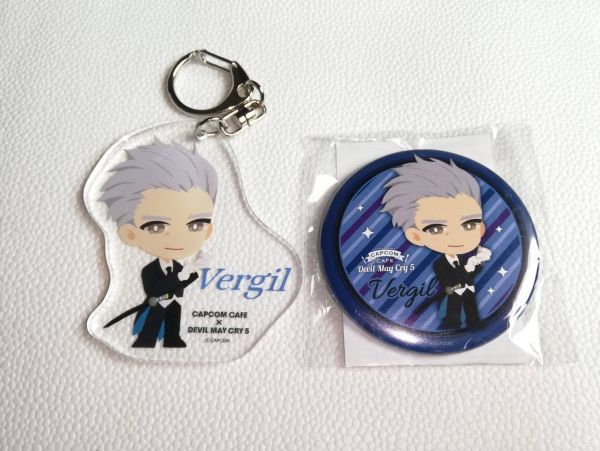 デビルメイクライ カプコンカフェ 缶バッジ ダンテ デビルメイクライ