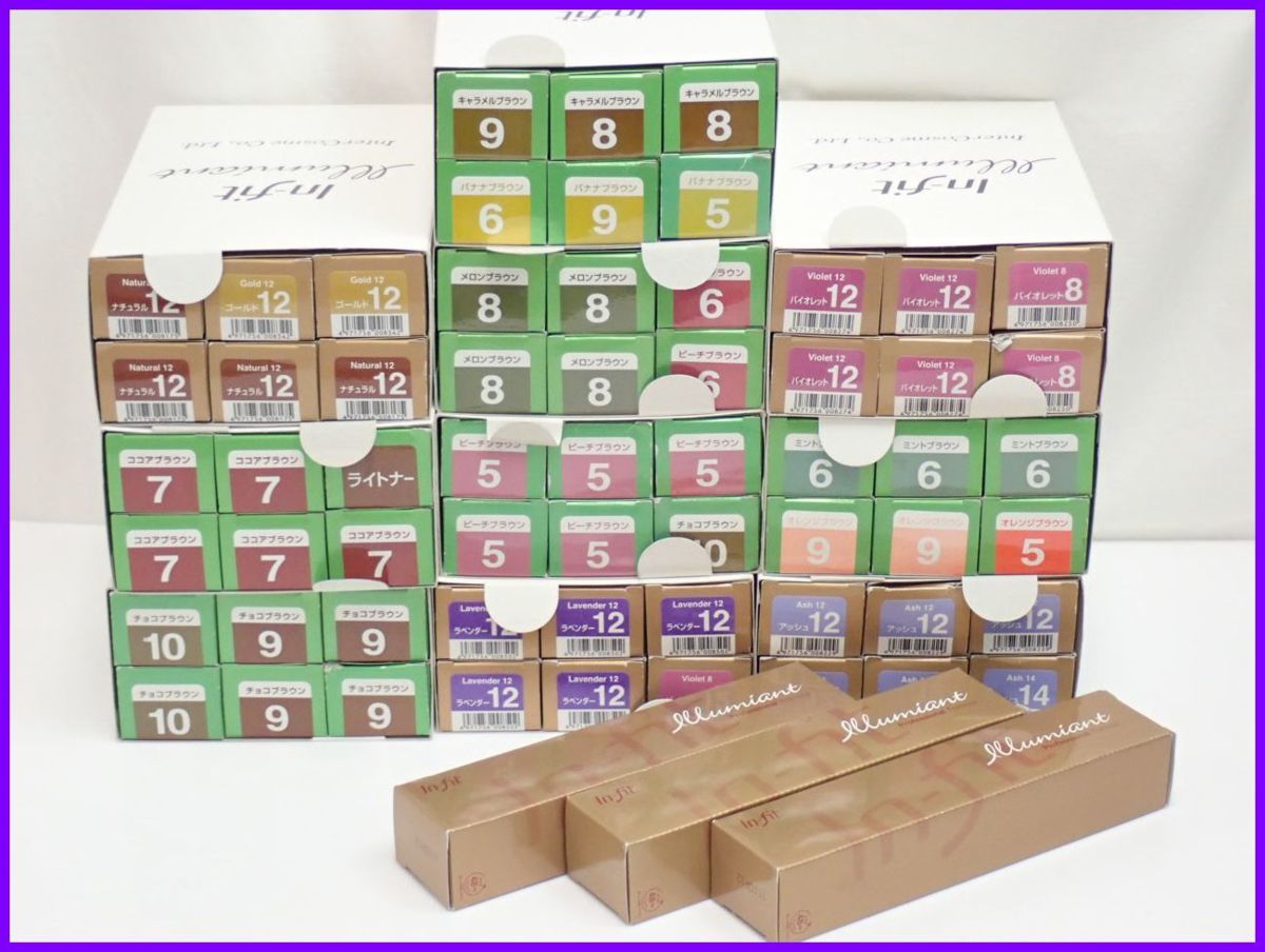 新品】☆未使用 インターコスメ インフィットイルミアント ヘアカラー