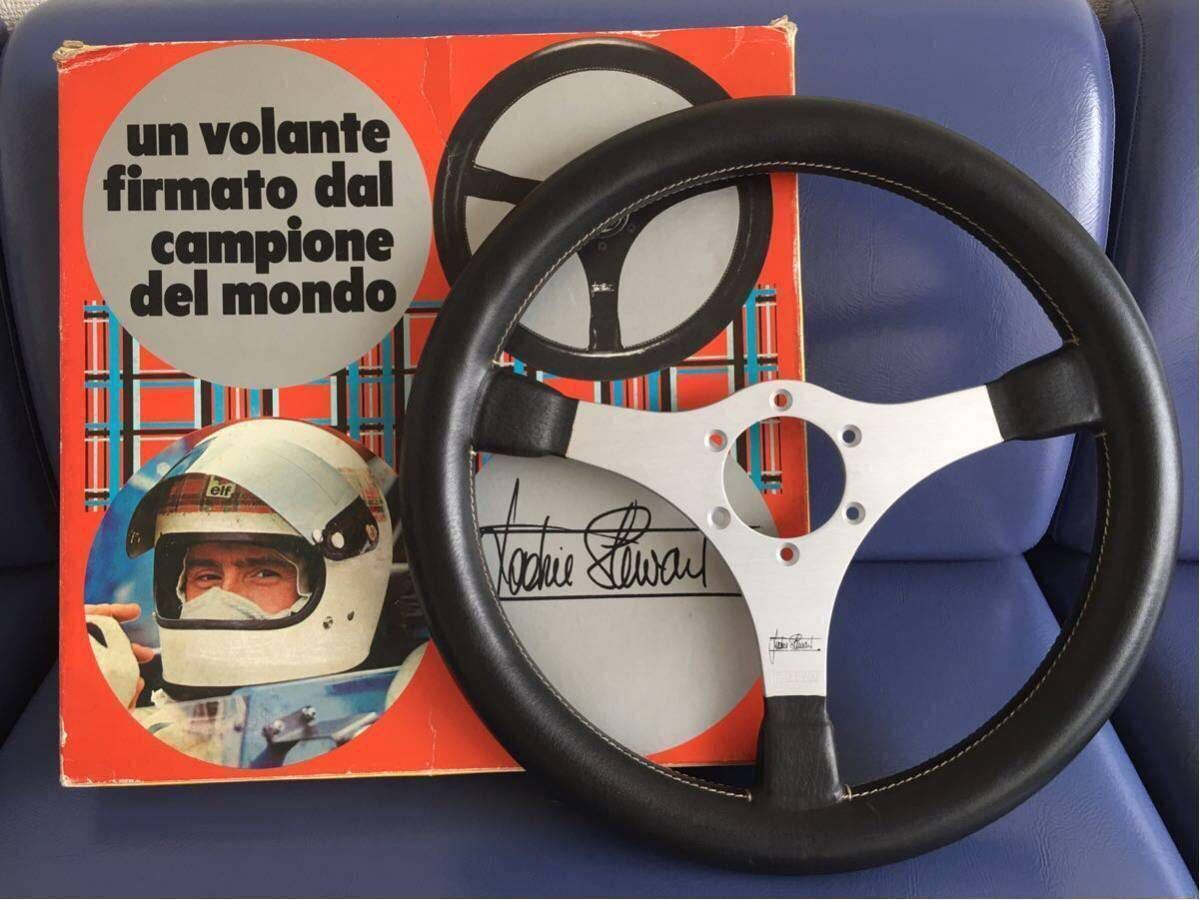 momo モモ ジャッキースチュワート ステアリング 旧車 当時物 【公式通販】