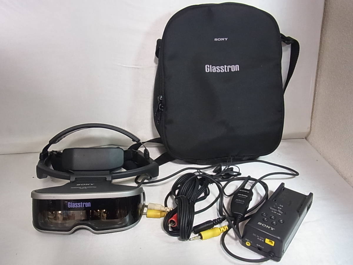 ジャンク SONY 良い グラストロン Glasstron PLM-50 ソニー パーソナル