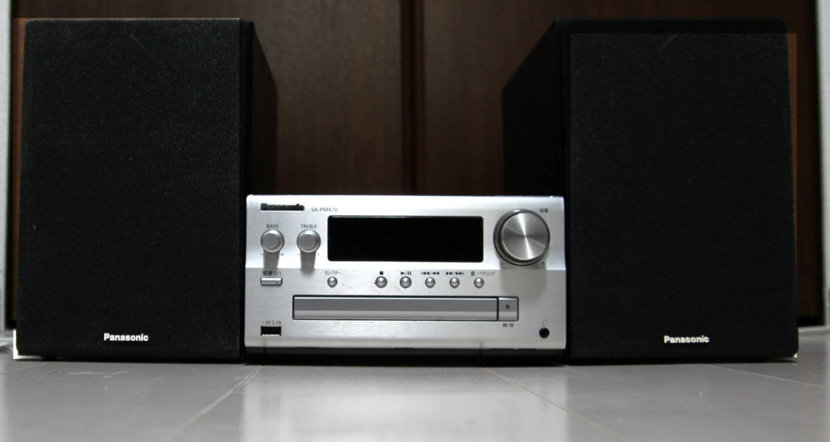 ラジオ・コンポ Panasonic SA-PMX70 ラジオ・コンポ Panasonic SA