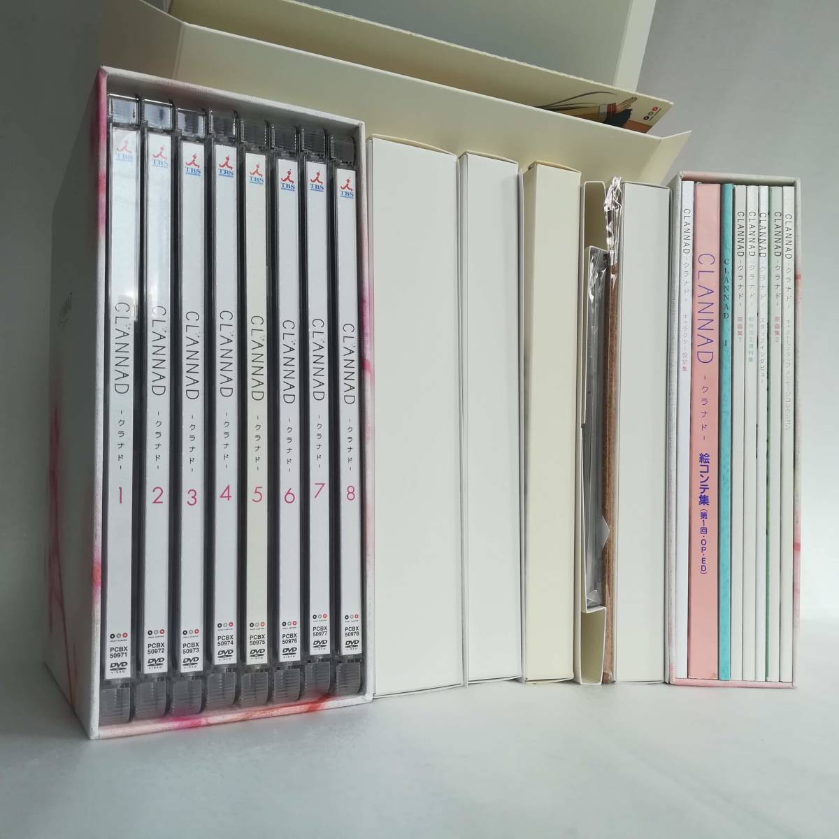 特典完備 CLANNAD 第1+2期 DVD 全16巻セット 初回限定版 BOX付 AFTER