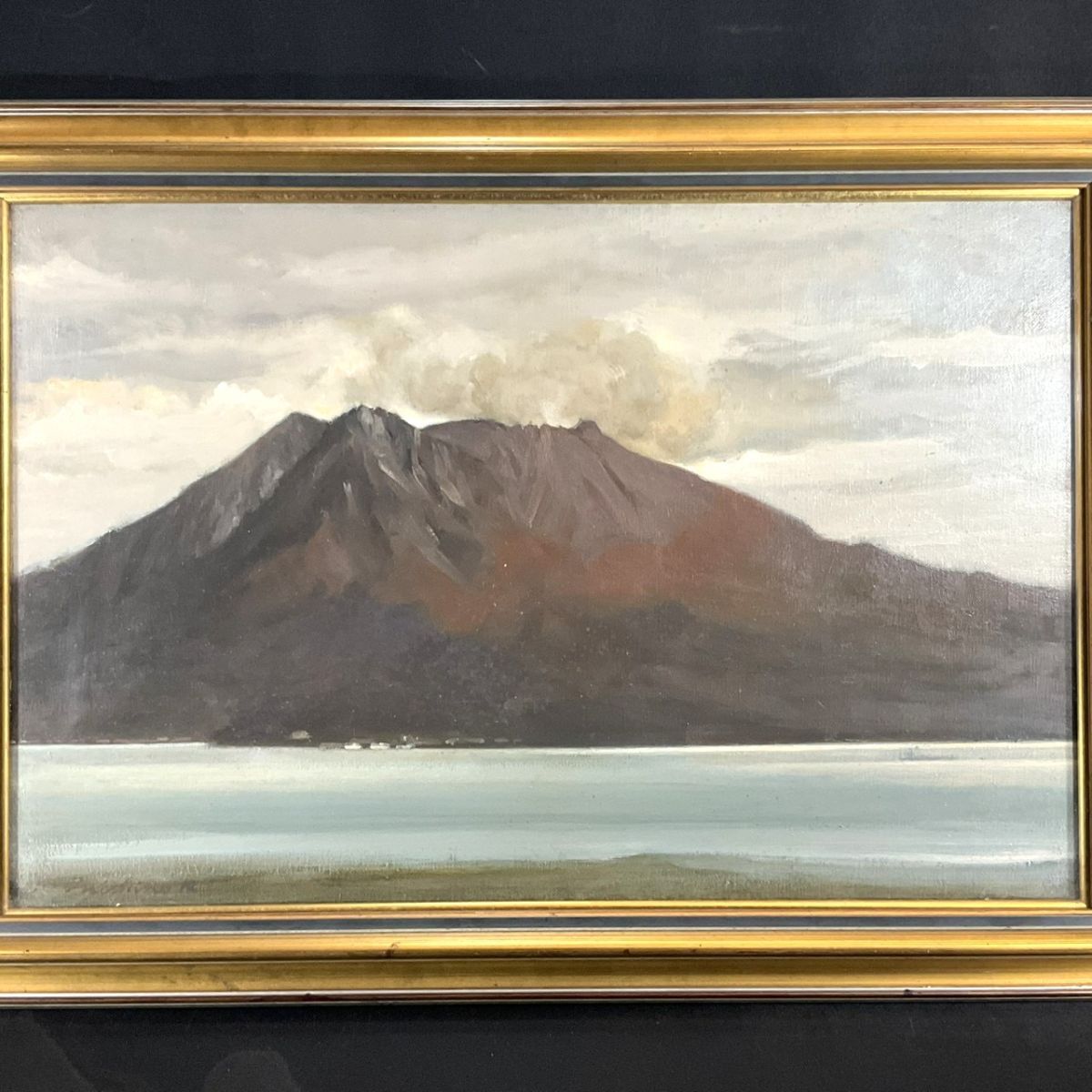 中古】◇必見◇送料無料！◇嶋根幸延◇少女裸婦像◇油彩◇M25号◇写実