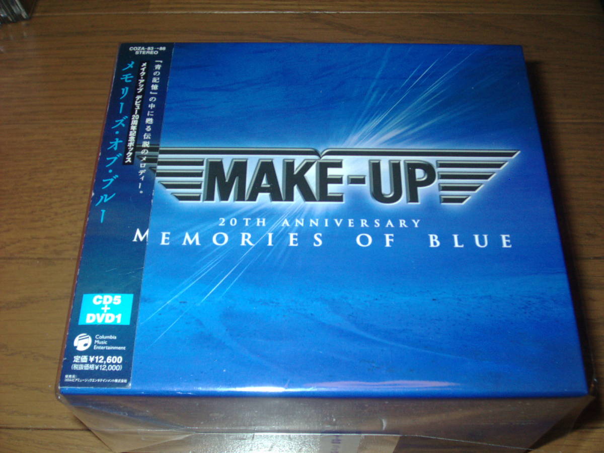 MAKE-UP / Memories of Blue MAKE-UP20周年記念BOX 中古CDの落札情報
