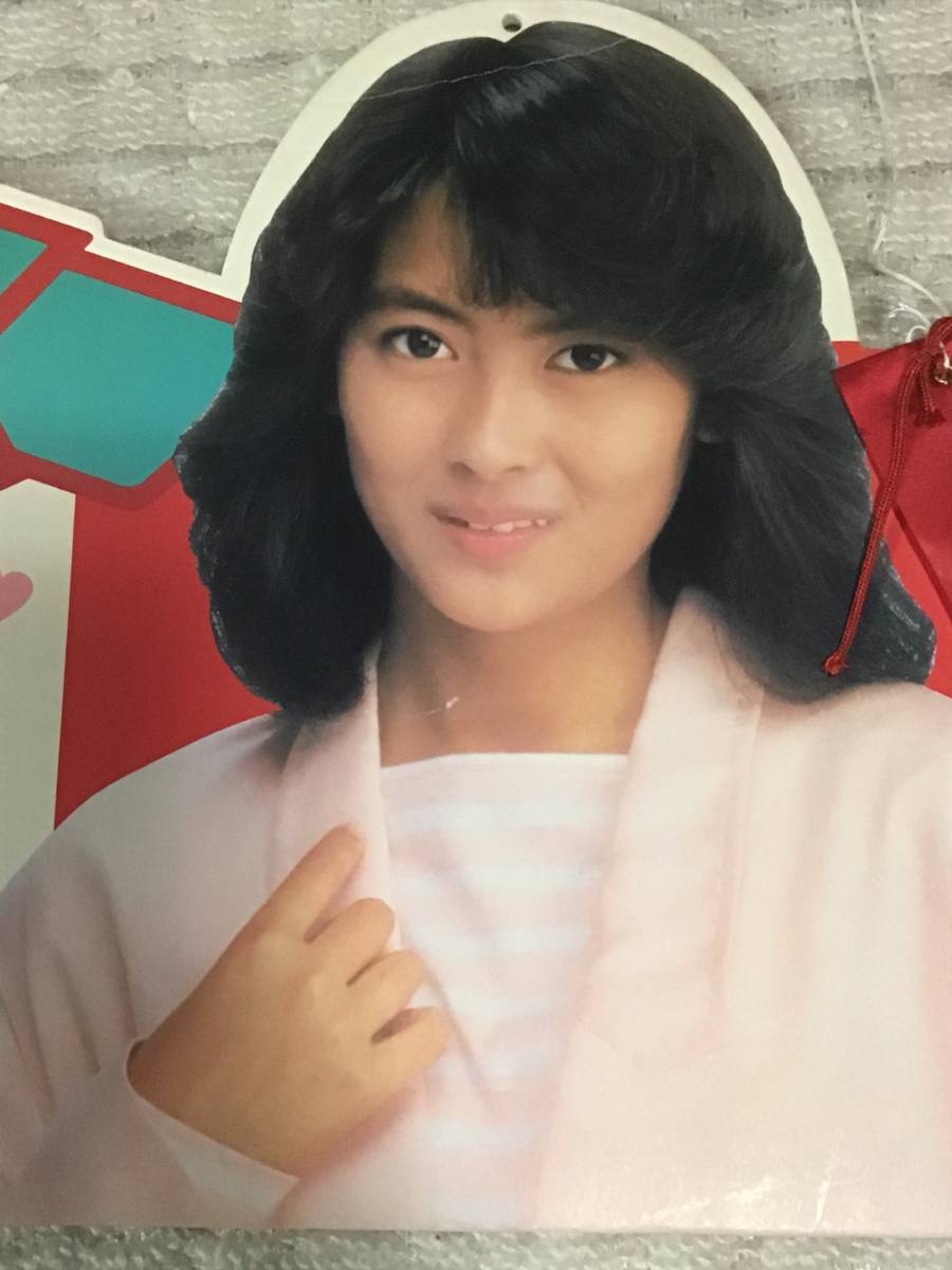 バレンタイン「 中山美穂 」POP 看板 広告 MORINAGA チョコレート