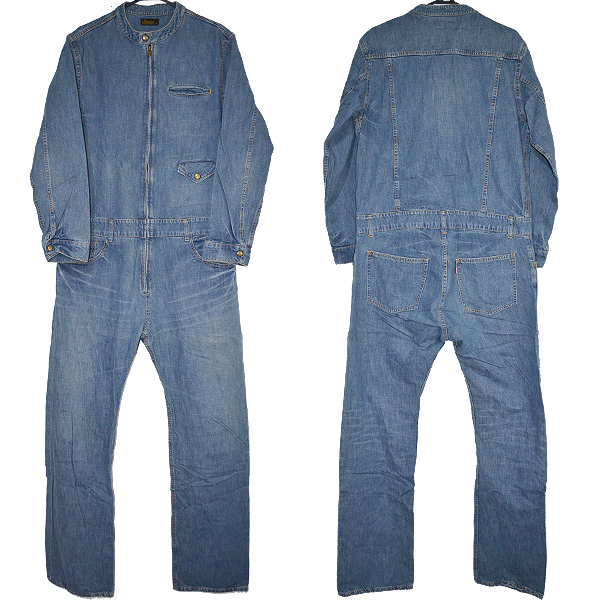 CELT&COBRA ケルト＆コブラ ジャンプスーツ ツナギ デニム XLの落札