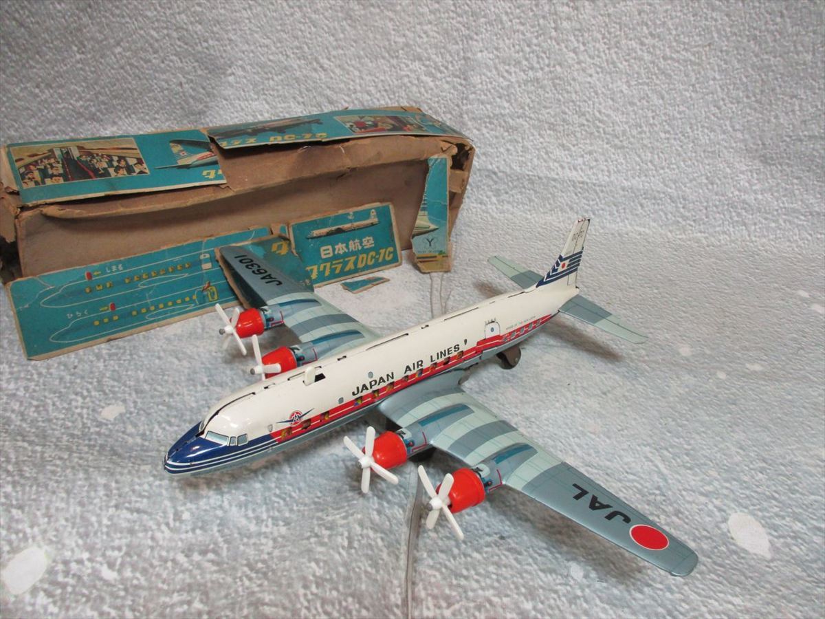 日本航空 DC7 ブリキの飛行機 日本航空 DC7 ブリキの飛行機 【公式通販】