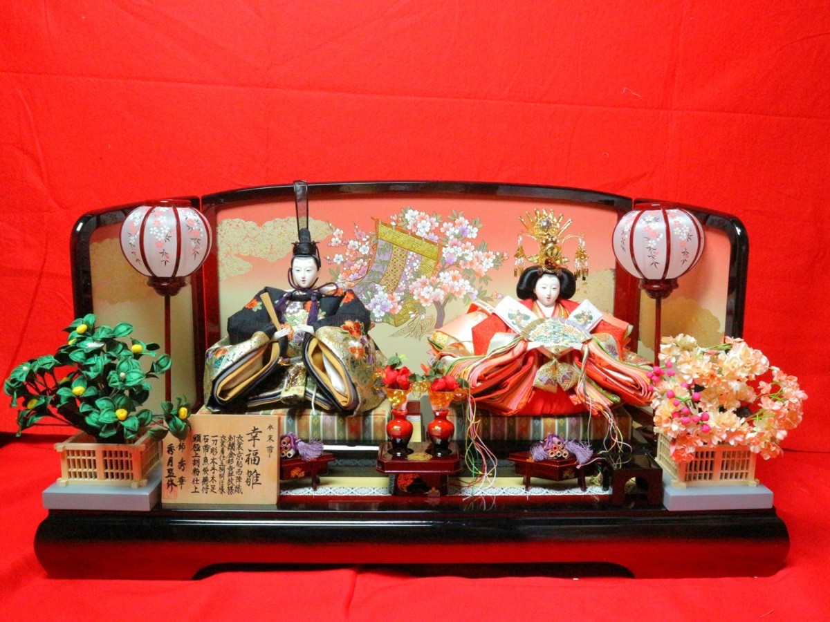 秀月 雛人形 7段セット① 雛人形 7段 秀月 豪華 ②伝統的な雛人形 7