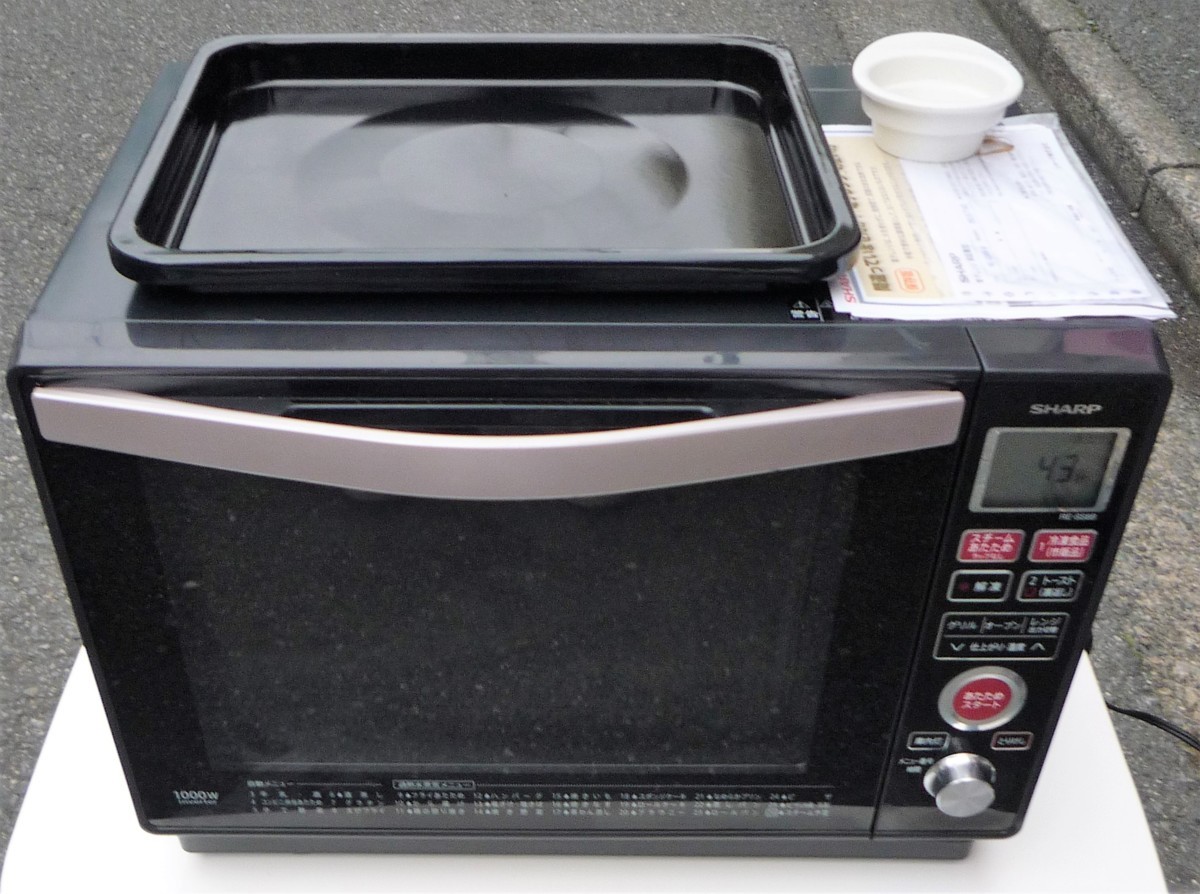 SHARP オーブンレンジ RE-SS8C-B 2015年製 1000w SHARP オーブンレンジ