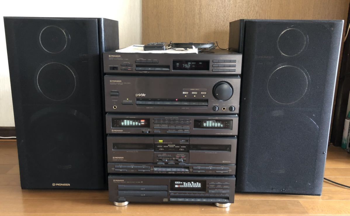 Pioneer システムコンポ ☆ プライベート A3 RX-Z92V PD-Z92T S-Z92V