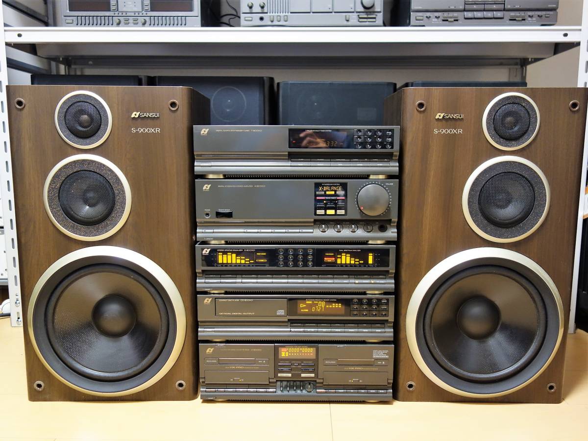 サンスイ SANSUI ミニコンポ システムコンポ バブルコンポ 憧れだった