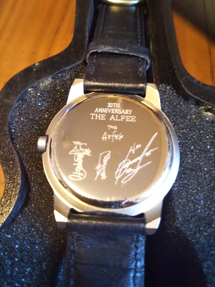希少！難あり ファンの方必見！ THE ALFEE 30周年記念ウォールクロック