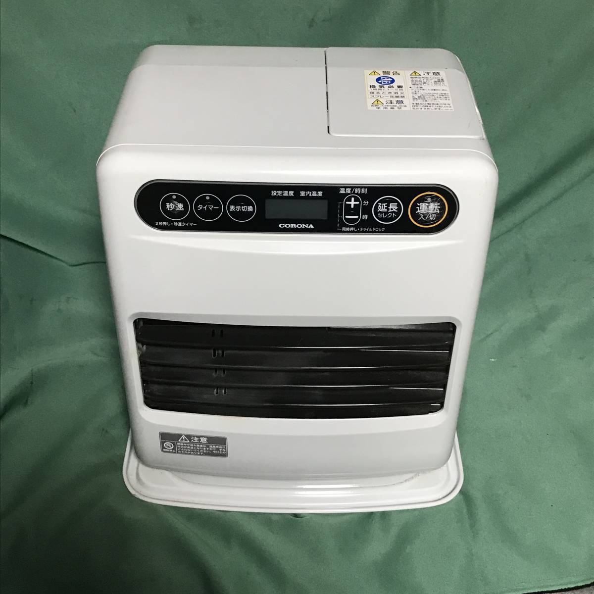 中古・ジャンク】高年式 CORONA コロナ 石油ファンヒーター 白 FH