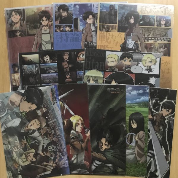 中古】進撃！巨人中学校 学生証／アニ・ライナー・ベルトルト3枚セット