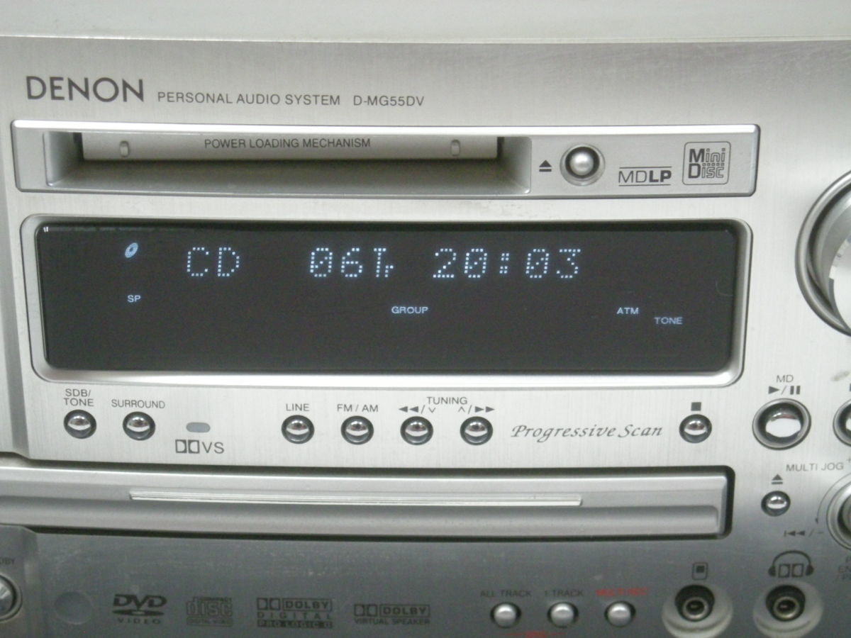 デノン D-MG55DV(M) Amazon.co.jp: Denon DVD/MD一体型システムコンポ