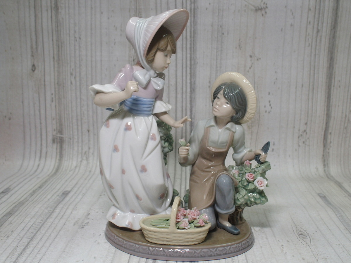 LLADRO リヤドロ No.5453 For You あなたのために やさしい庭師 帽子