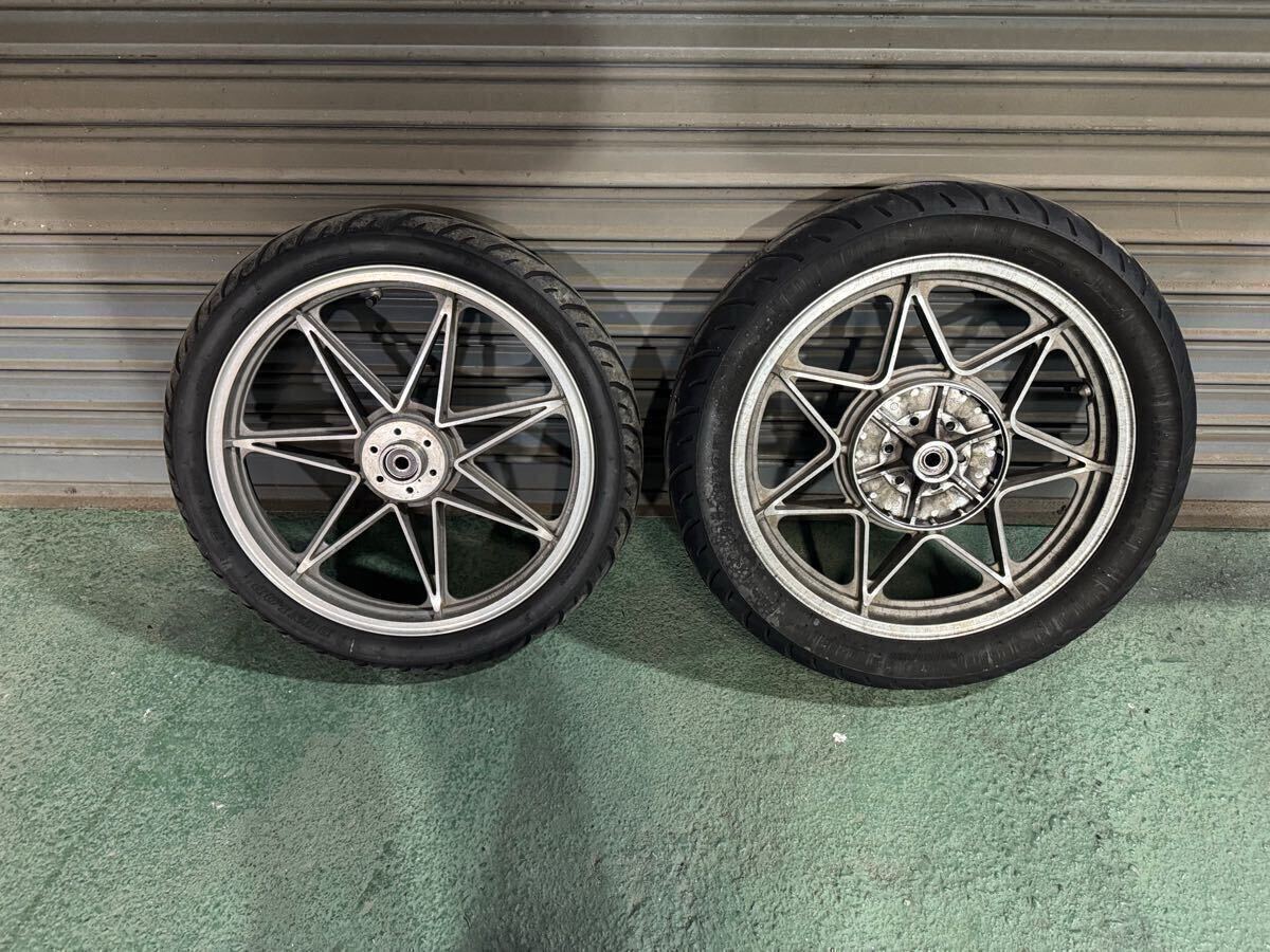 GT380 GS400 星形キャストホイールダブルディスク19インチ