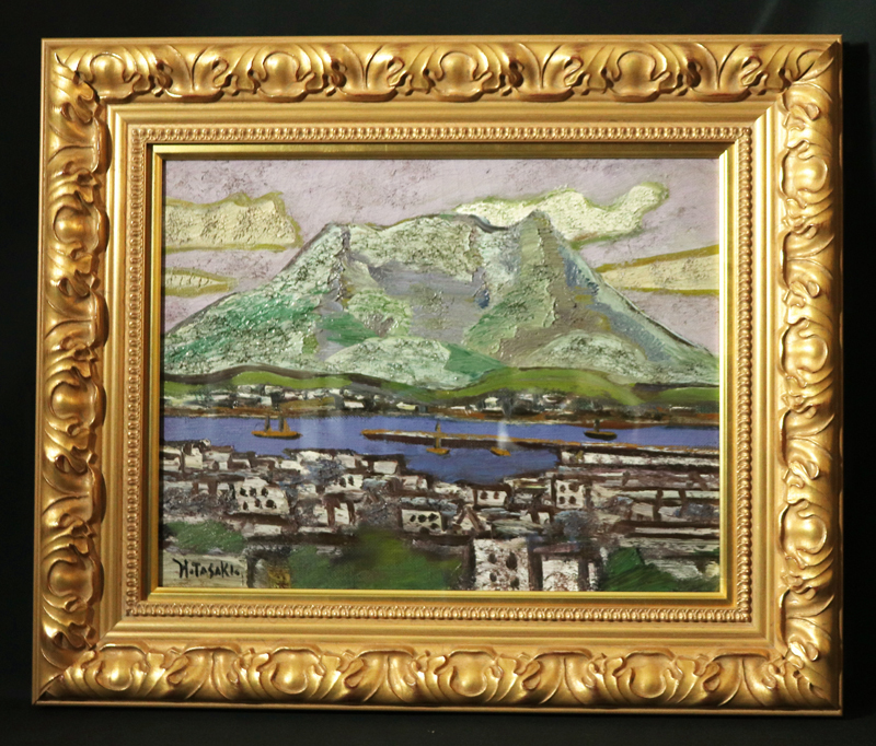 中古】田崎広助 作*油彩画 “桜島”の落札情報詳細 - Yahoo!オークション