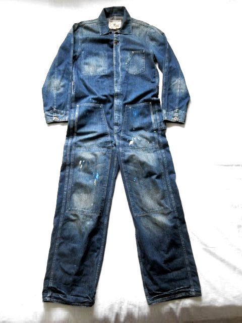 RRL 激レア デニム オールインワン つなぎ M キムタク着 Heroの落札