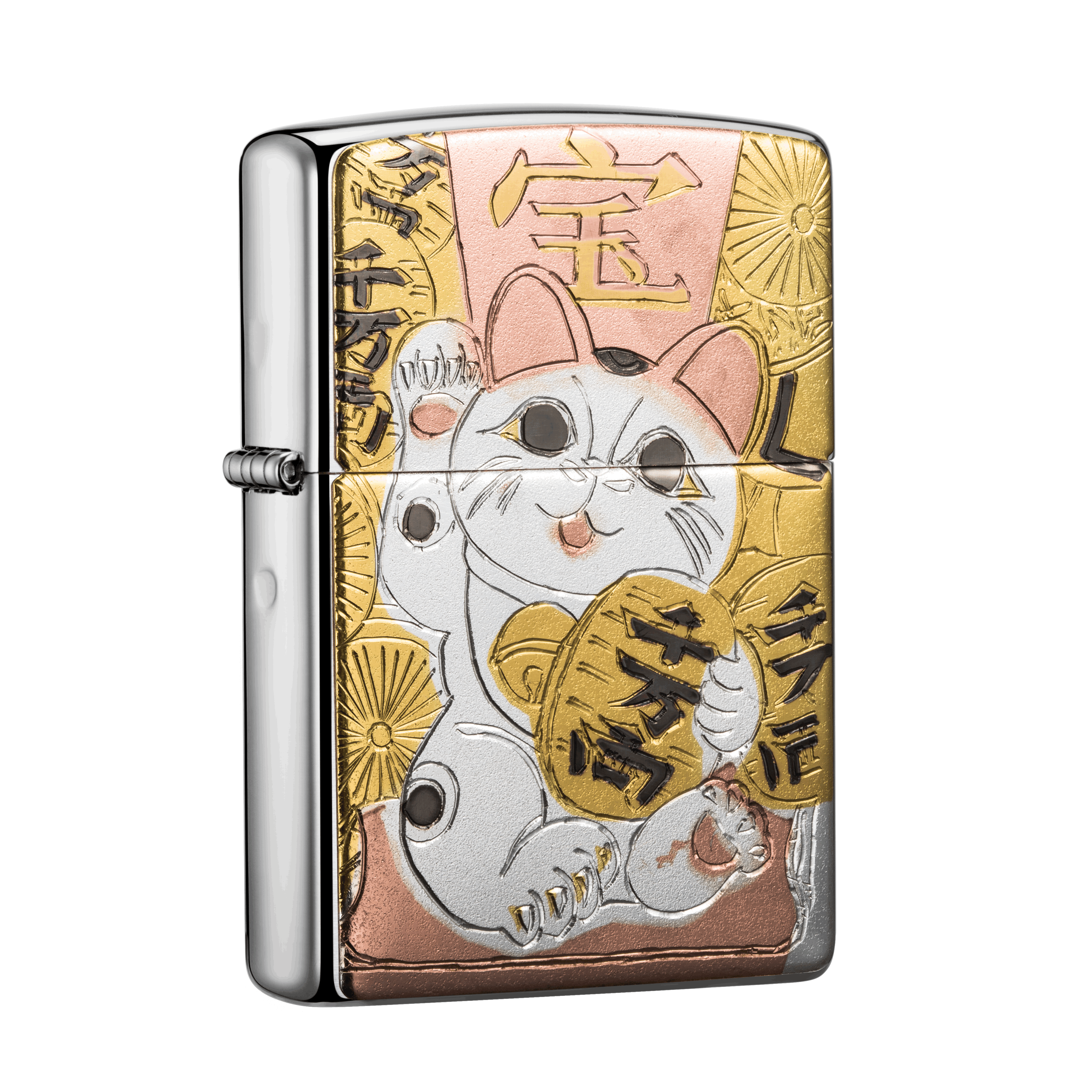 Zippo - ZBT-5-81A / ZA-5-81A招財貓丨防風打火機| HUNTER 尋寶