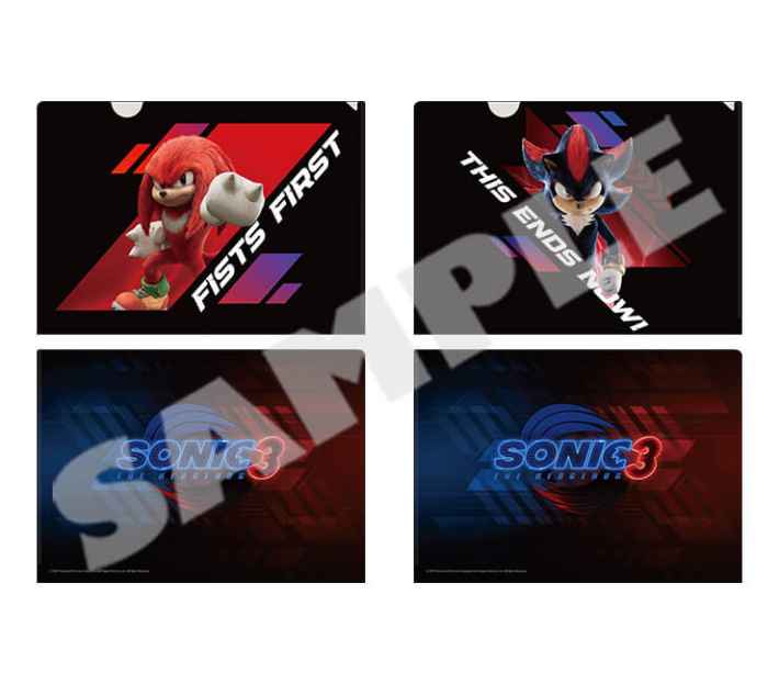 映画「ソニック × シャドウ TOKYO MISSION」の新グッズが発売開始