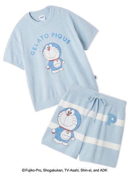 ドラえもん】【レディース】ジャガードプルオーバー&ショートパンツ