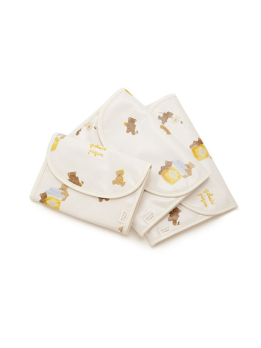 ハニーベア柄母子手帳ケースM(母子手帳ケース)｜ルームウェア