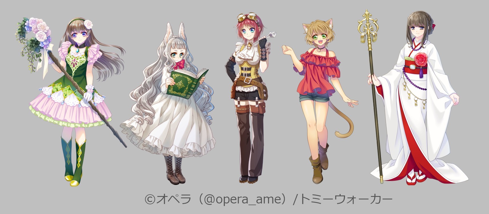 女性キャラ立ち絵まとめ - GENSEKI