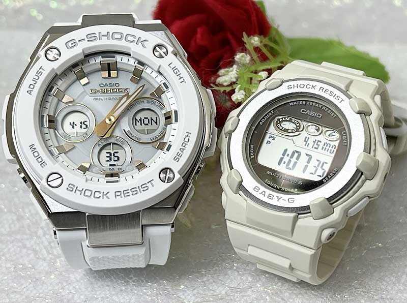 恋人達のペアウオッチ G-SHOCK BABY-G ペアウォッチ 電波ソーラー
