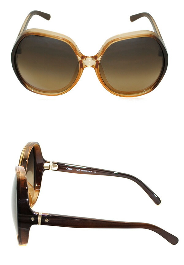 Chloe クロエ サングラス レディース グラデーション ダークブラウン