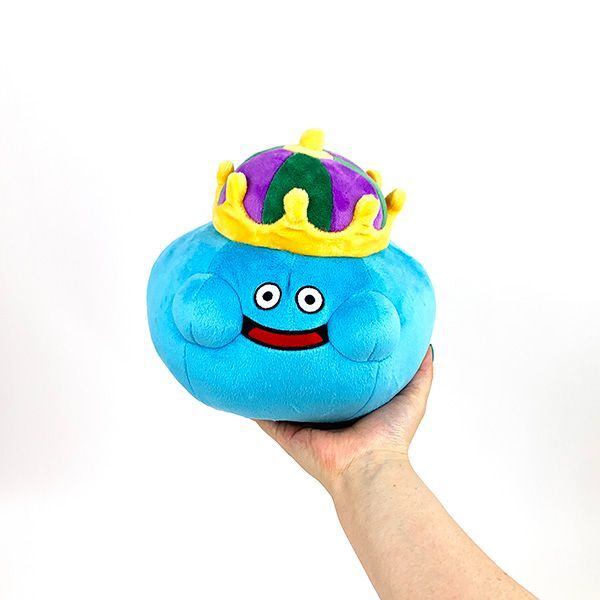 ドラクエ DQスマイル スライム ぬいぐるみ M キングスライム