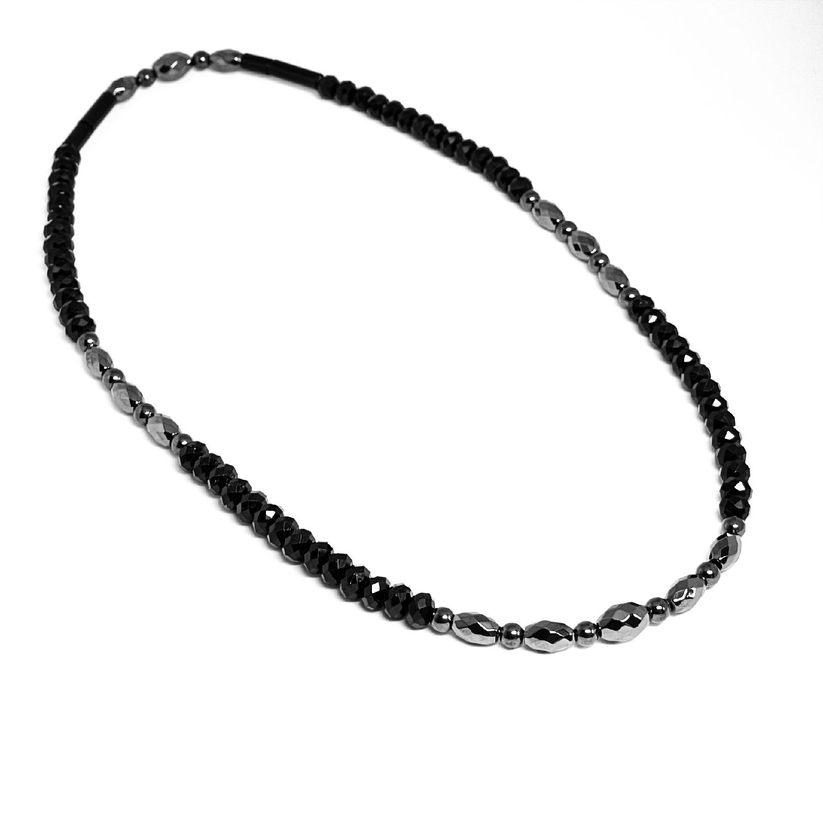 磁気の力で運動能力を高める!!］カットヘマタイト ブラックスピネル