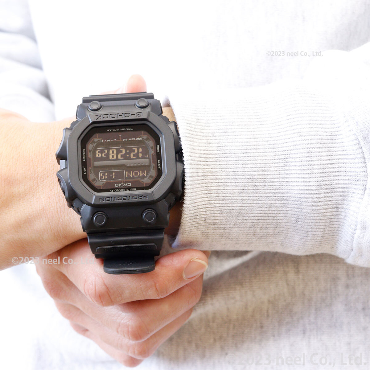 G-SHOCK 電波 ソーラー 電波時計 ブラック タフソーラー 腕時計 メンズ