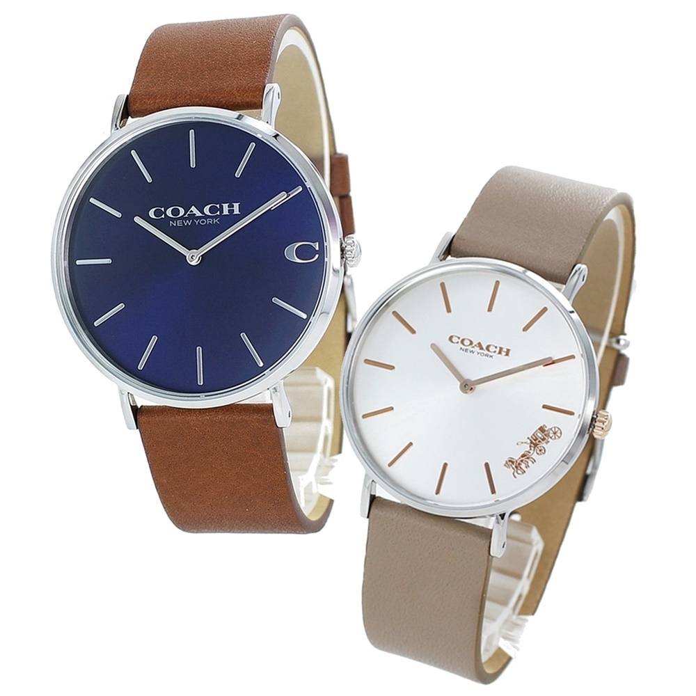 ショッパー付き コーチ ペアウォッチ 腕時計 手表 友達 夫婦 新婚 親