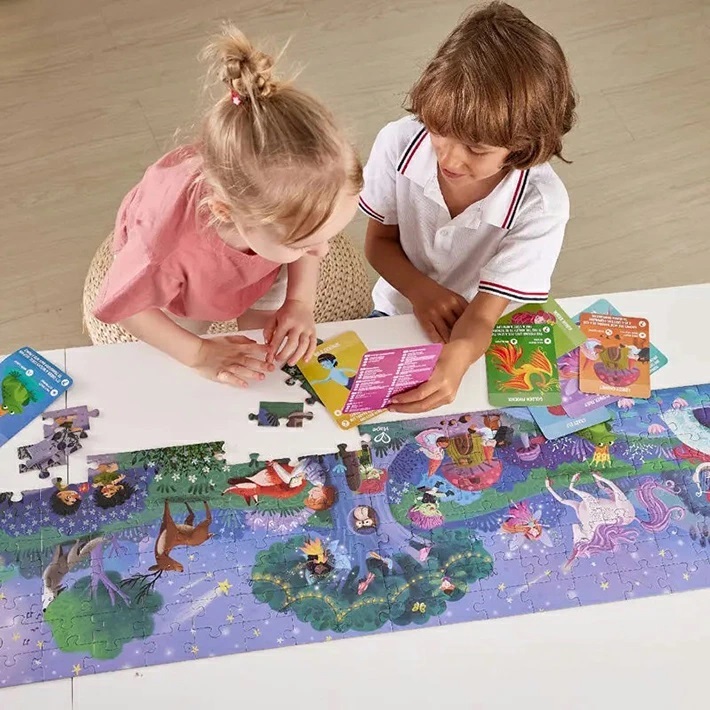 ハペ マジックフォレスト パズル 蓄光 200ピース 150×30cm 大型