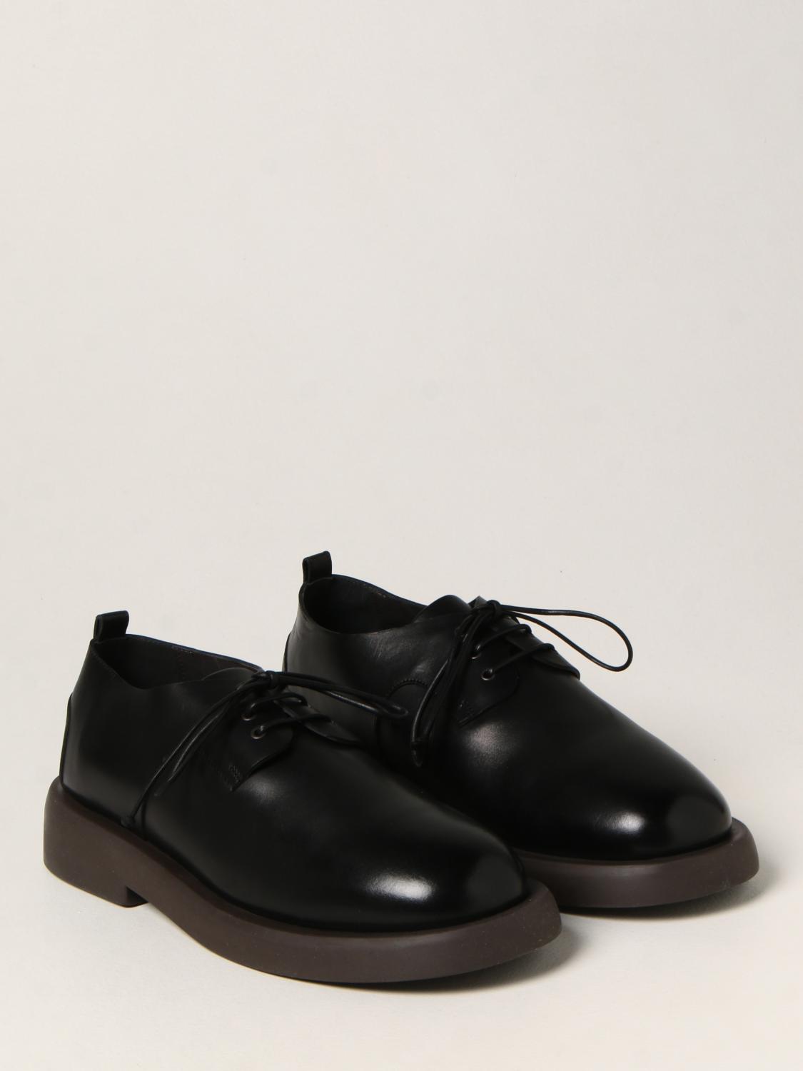 Marsèll Gommello leather derby shoes - Black | MMG471172 | GIGLIO.COM