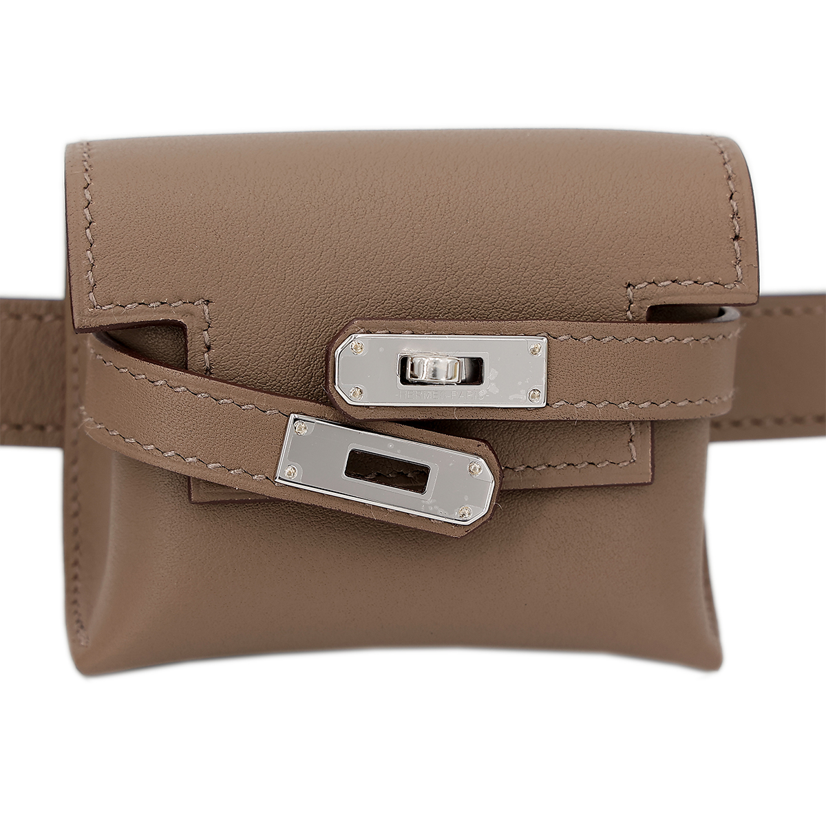 ランク N 新品 HERMÈS エルメス ケリームーブ エトゥープ (18