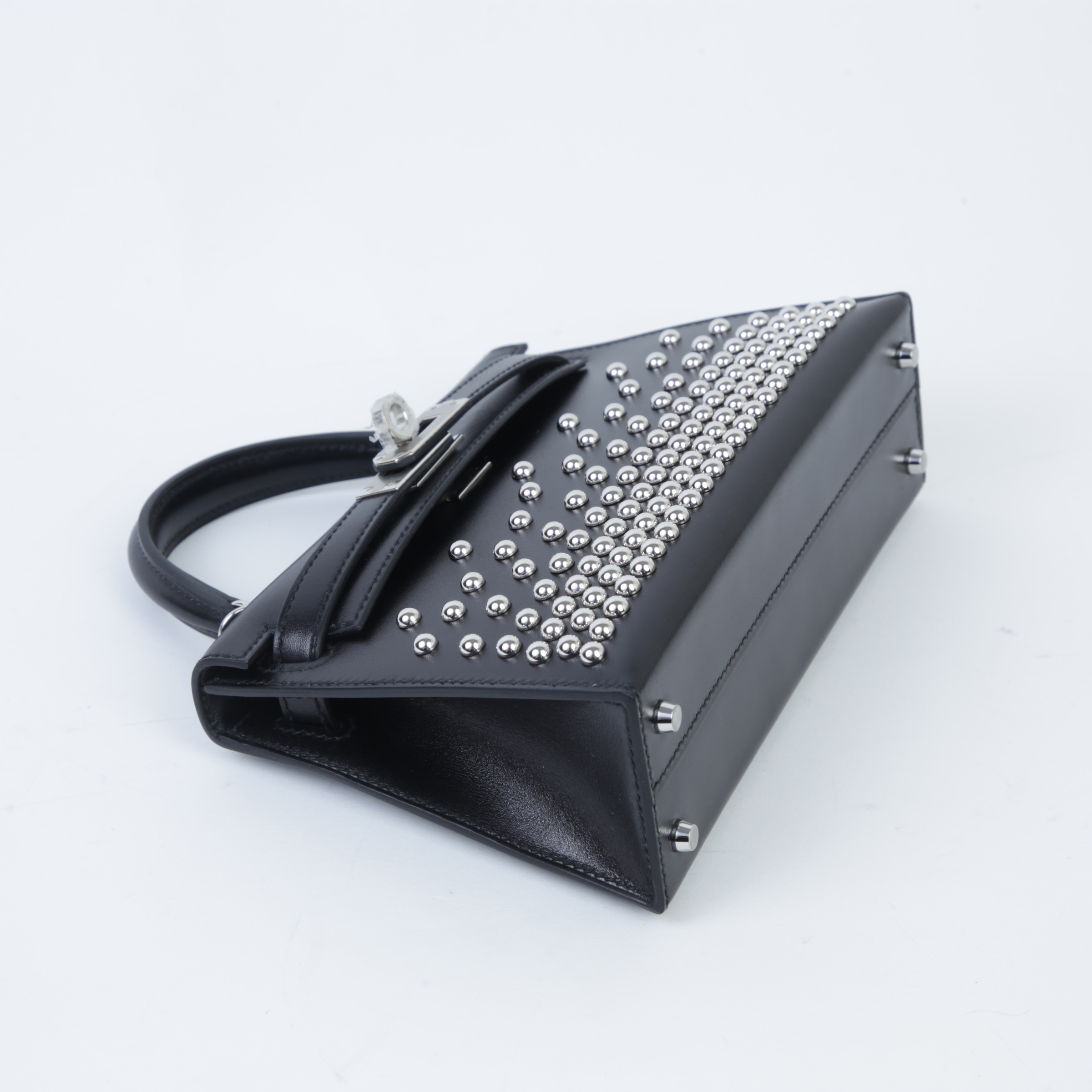 ランク N 新品 HERMÈS エルメス 限定品 ミニケリー2 クルーテ ブラック