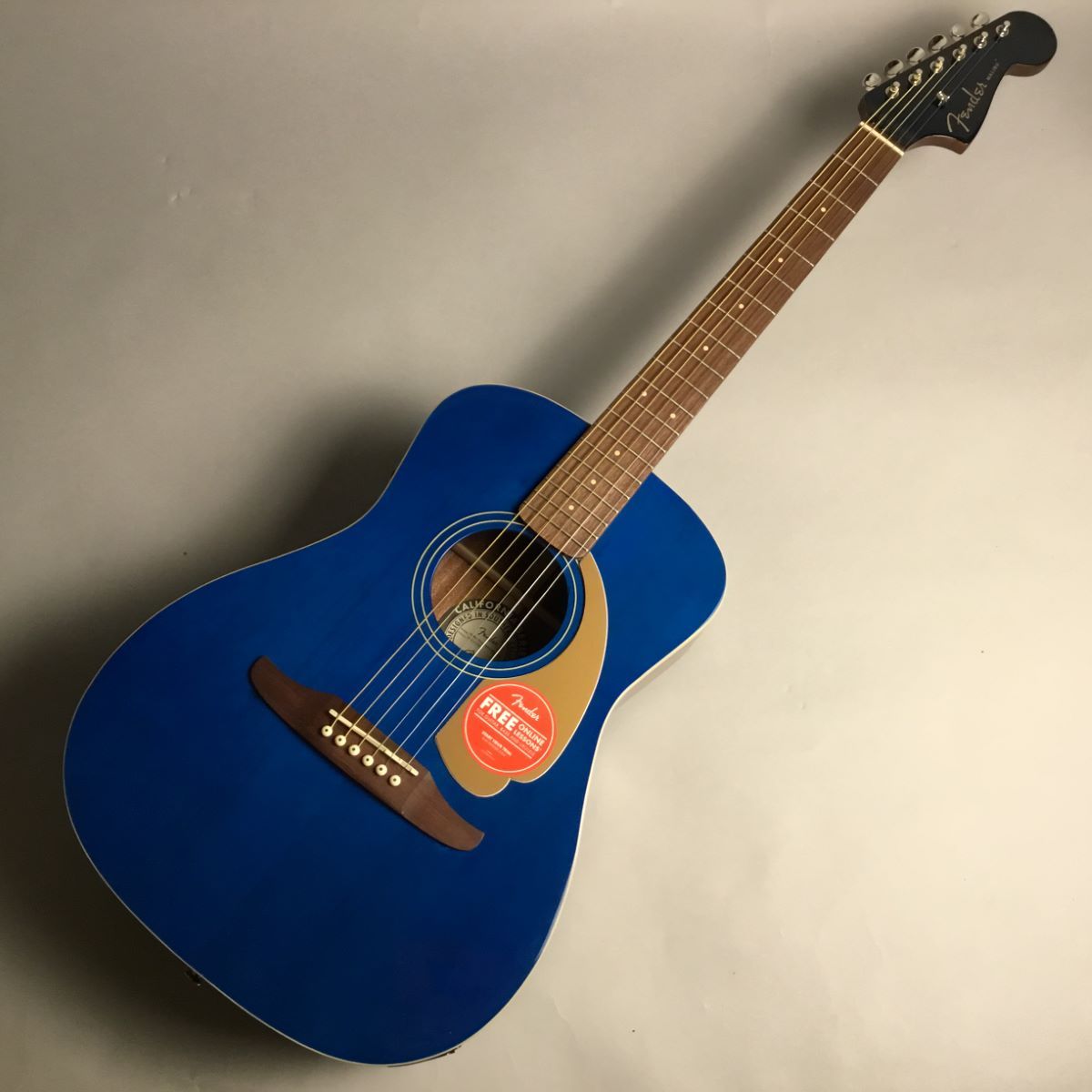 Fender FSR Malibu Player Sapphire Blue アコースティックギター