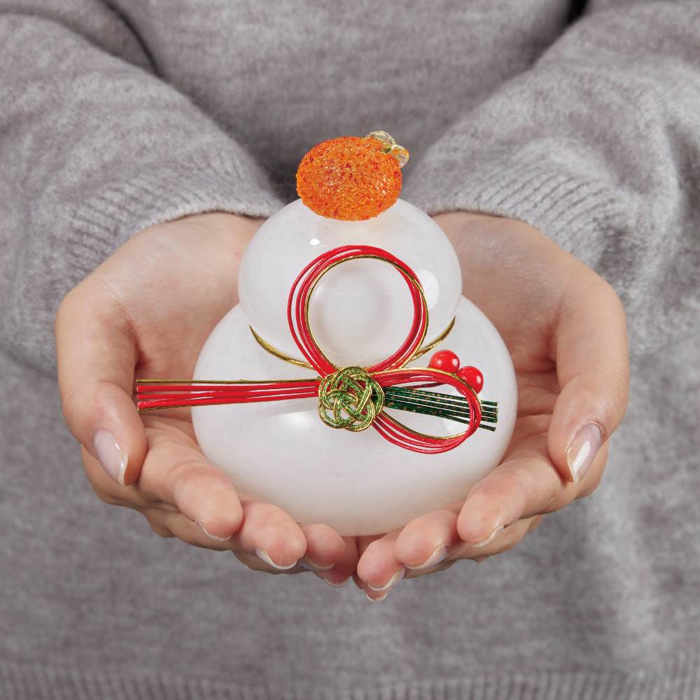 ガラスの鏡餅 通販 - ディノス