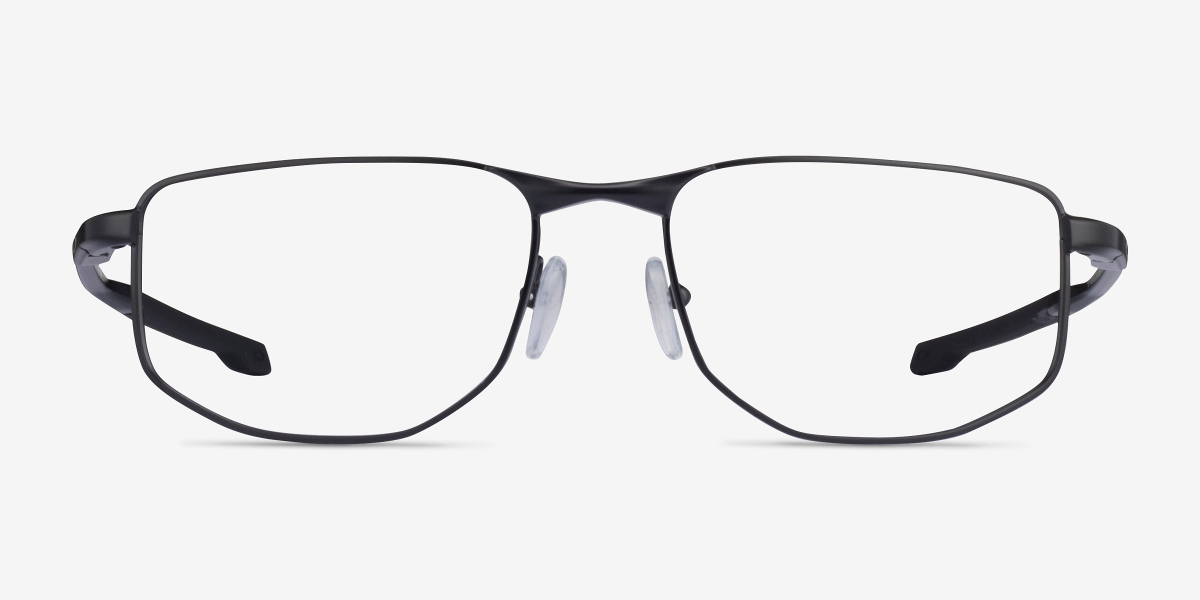 Oakley Addams - Rectangle Satin Black Frame Eyeglasses | Eyebuydirect