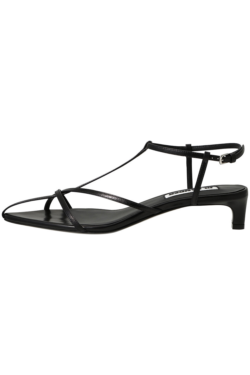 JIL SANDER(ジル サンダー)｜ハイサンダル/ブラック の通販｜ELLESHOP