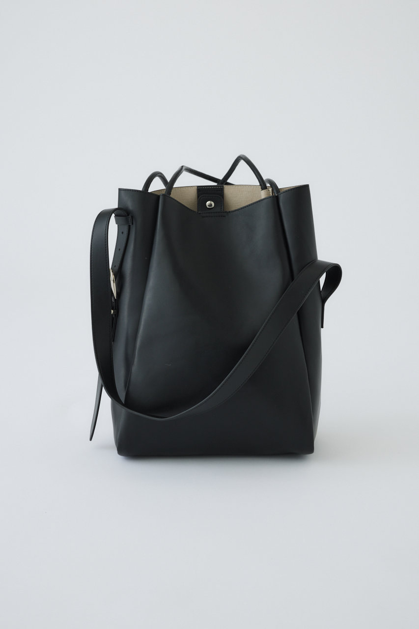 RIM.ARK(リムアーク)｜Belt strap bag/バッグ/ブラック の通販