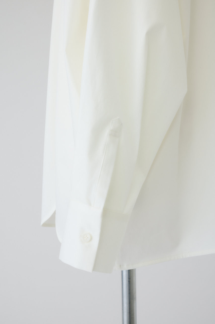 RIM.ARK(リムアーク)｜Oversized asymmetry SH/シャツ/ホワイト の通販
