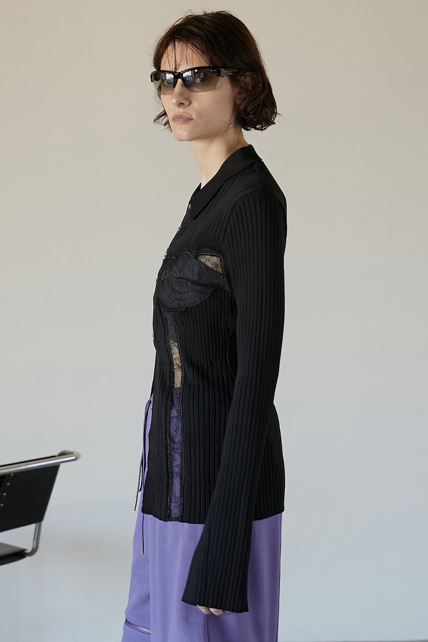 PRANK PROJECT(プランク プロジェクト)｜レーストリムシャツ / Lace