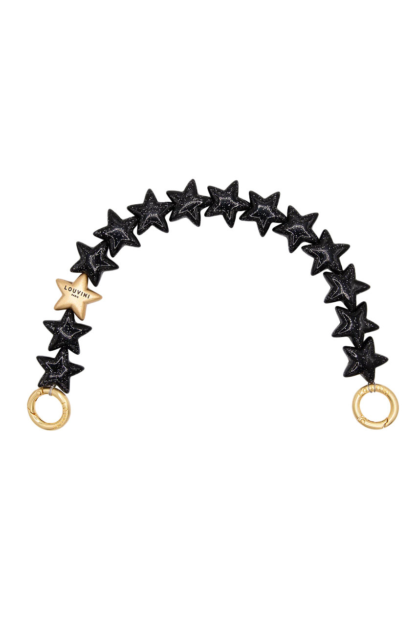 Louvini Paris(ルヴィニ パリ)｜ハンドストラップ PETIT ETOILE/BLACK