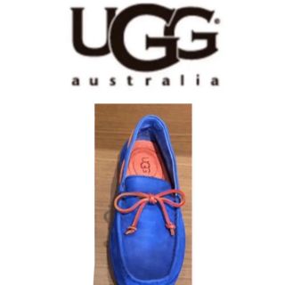 UGG（スリッポン/モカシン ・ ブルー・ネイビー/青色系）のフリマ