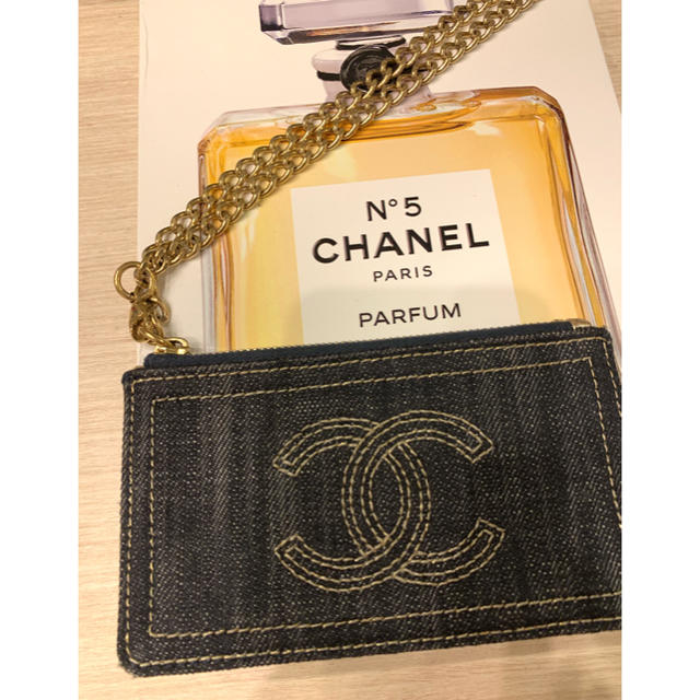 CHANEL - 希少 美品 CHANEL デニム コインケース カードケースの通販