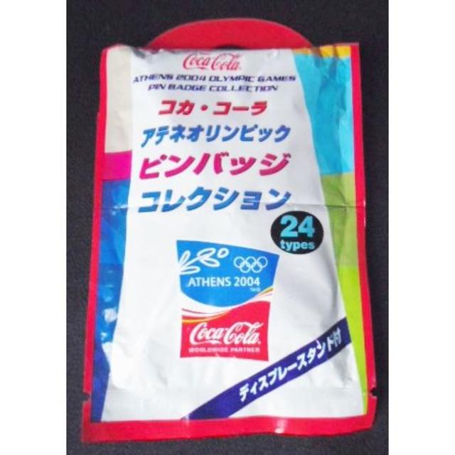 コカ・コーラ - 4点 コカコーラ オリンピック ピンバッジ/アテネ 2004